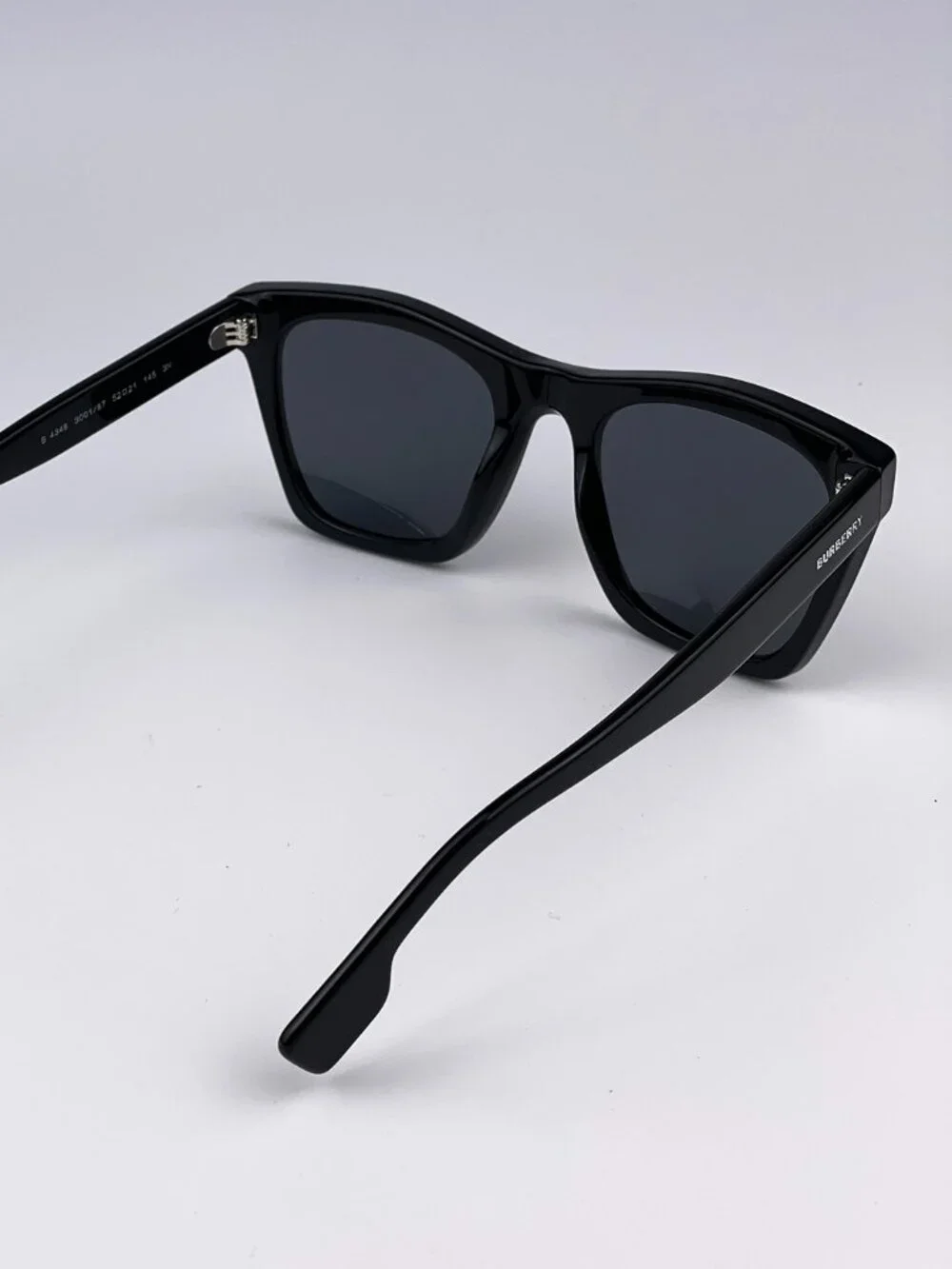 BURBERRY BE4348 300187 BLACK SQUARE SUNGLASSES